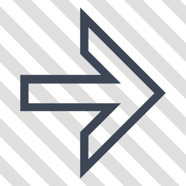 ok sağ vektör simgesi