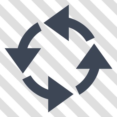 geri dönüşüm vektör simgesi