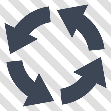 Dolaşım vektör simgesi