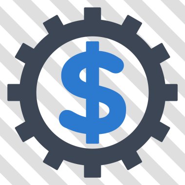 Finans sektöründe vektör simgesi