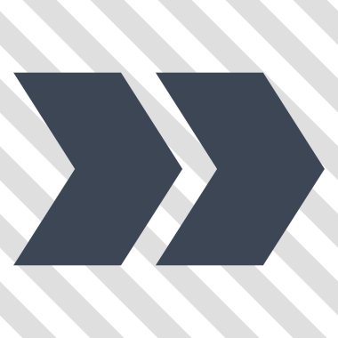 Üst karakter doğru vektör simgesi