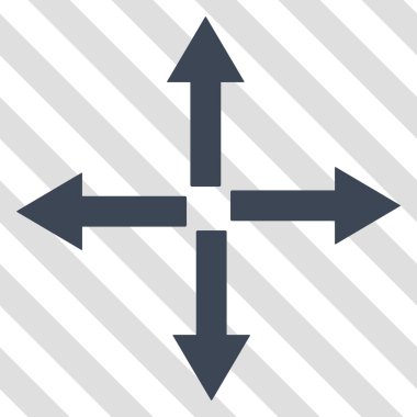 Oklar vektör simgesini genişletin