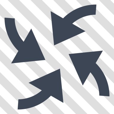 Siklon okları vektör simgesi