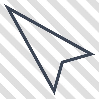 İşaretçi yaptı yukarı vektör simgesi