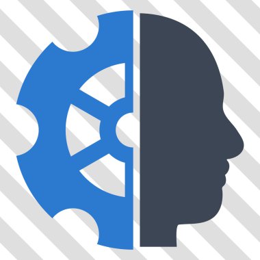 Akıl vektör simgesi