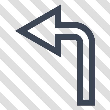 Sol vektör simge açmak