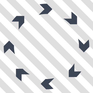 Dolaşım vektör simgesi