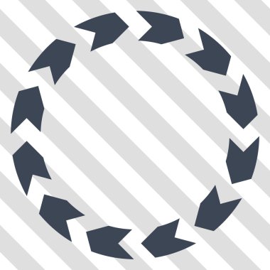 Dolaşım vektör simgesi