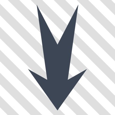 ok aşağı vektör simgesi