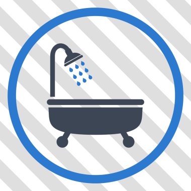 Duş Banyo vektör simgesi