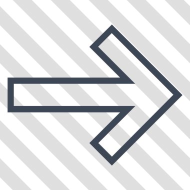 ok sağ vektör simgesi