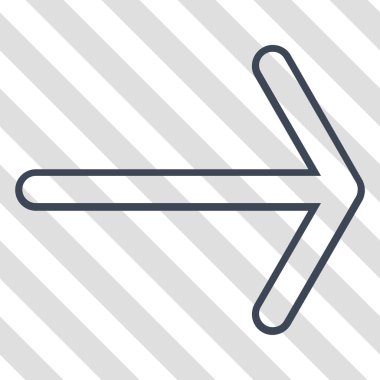 ok sağ vektör simgesi