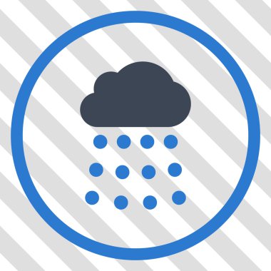 yağmur bulutu vektör simgesi