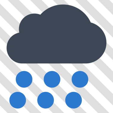 yağmur bulutu vektör simgesi