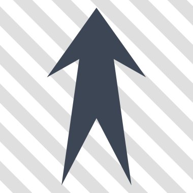 Yukarı Oklu Vektör Simgesi