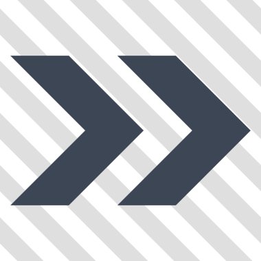 Üst karakter doğru vektör simgesi