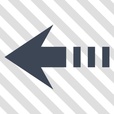 Sol vektör simge göndermek