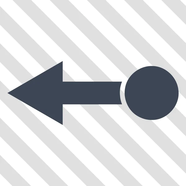 Tirez l'icône vectorielle gauche — Image vectorielle