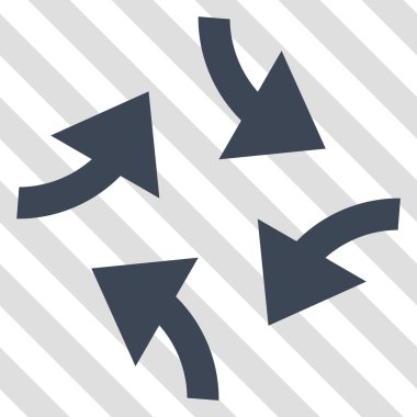 Oklar vektör simge girdap