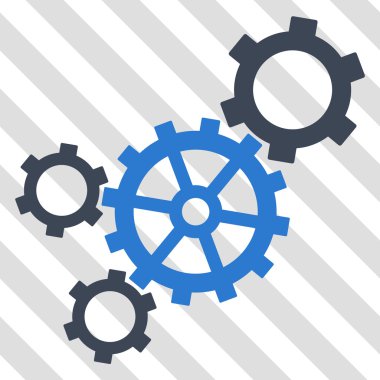 Mekanizması vektör simgesi