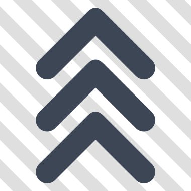 Vektör simge yukarı çift ok ucu