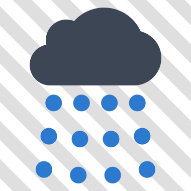 yağmur bulutu vektör simgesi