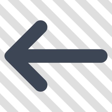 Ok sol vektör simgesi