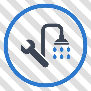 Sıhhi tesisat vektör simgesi