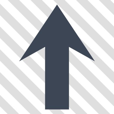 Yukarı Oklu Vektör Simgesi