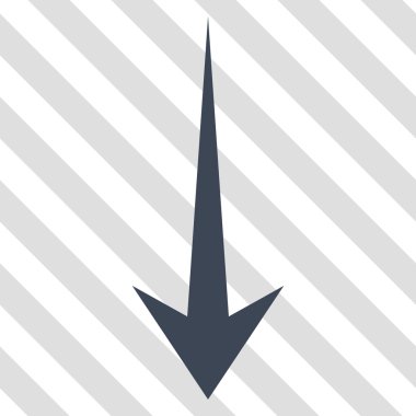 ok aşağı vektör simgesi