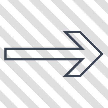 ok sağ vektör simgesi