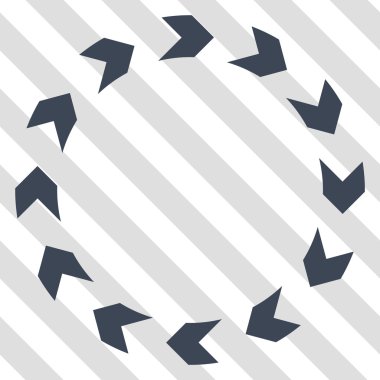 Dolaşım vektör simgesi