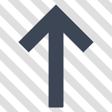 yukarı ok vektör simgesi