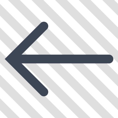 Ok sol vektör simgesi