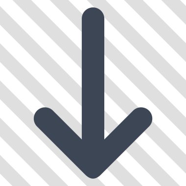 ok aşağı vektör simgesi