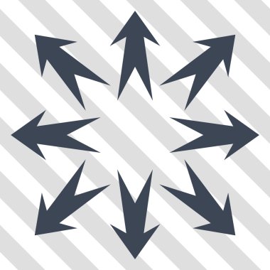 Oklar vektör simgesini genişletin