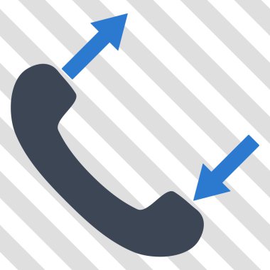 Telefon konuşmaya vektör simgesi