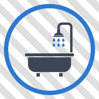 Duş Banyo vektör simgesi