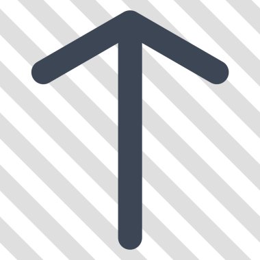 Yukarı Oklu Vektör Simgesi