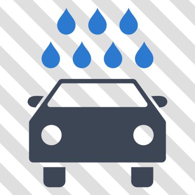 Araba duş vektör simgesi