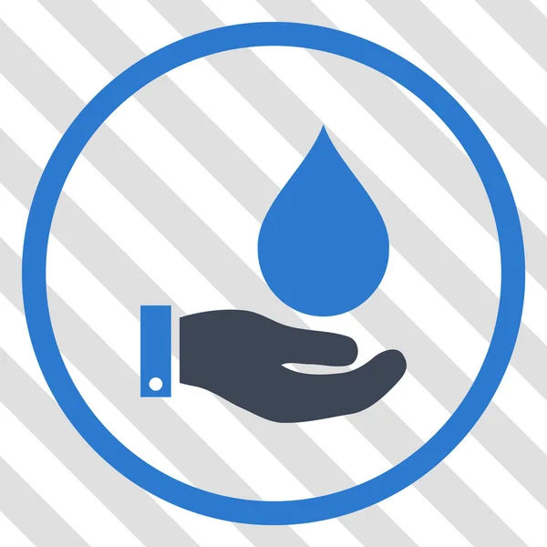 Ícone de vetor de serviço de água — Vetor de Stock