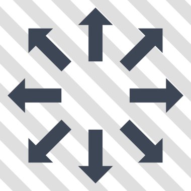 Oklar vektör simge patlayabilir