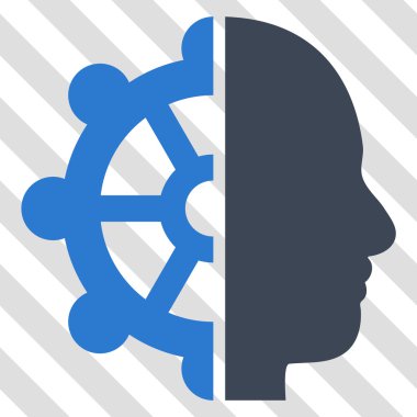 Akıl vektör simgesi