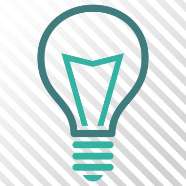 lamba ampul vektör simgesi