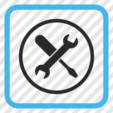 Vektör simgesi bir çerçeve içinde ayarlama