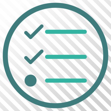 Denetim listesi vektör simgesi