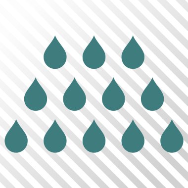 Damla vektör simgesi