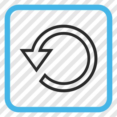 Vektör simgesi bir çerçeve içinde döndürme