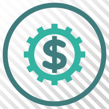 Finans sektöründe vektör simgesi