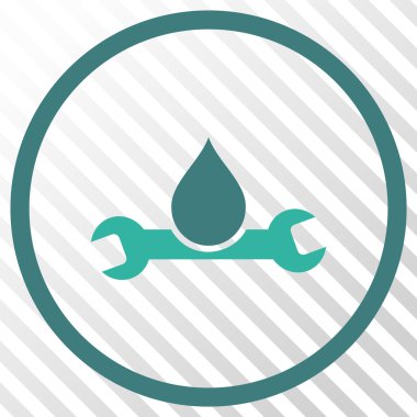 Sıhhi tesisat vektör simgesi